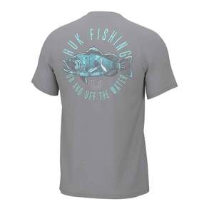Huk Men's Pelican Fish Short Sleeve Fishing Shirt