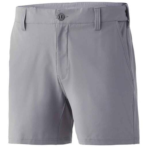 Huk Men’s Pursuit Fishing Shorts – Overcast Grey 3XL