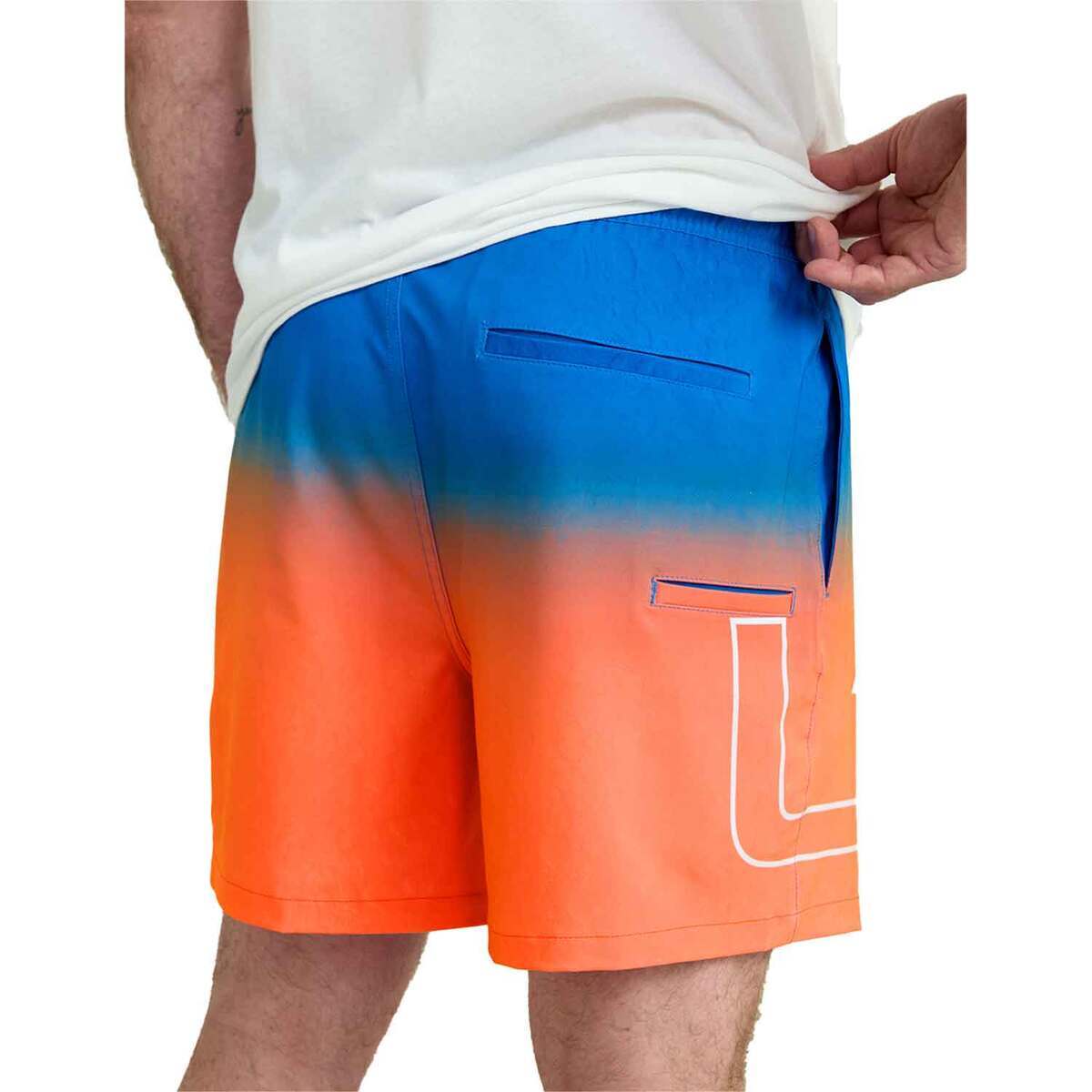Huk Men's Pursuit Graphic Volley Swim Shorts Huk Men's Pursuit Graphic Volley Swim Shorts