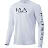 Huk Men's Pursuit Vented Long Sleeve Shirt - Key Lime - XXL