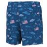 Huk Men's Pursuit Volley Fish Flags Fishing Shorts