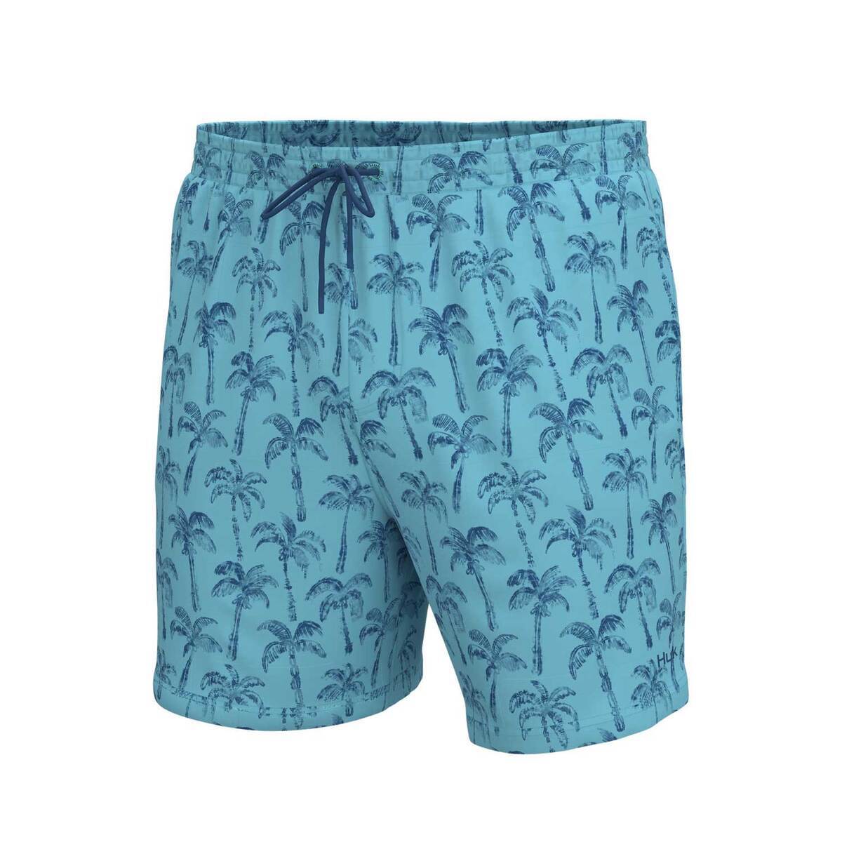 Huk Men's Pursuit Volley Small Palm Fishing Shorts Huk Men's Pursuit Volley Small Palm Fishing Shorts