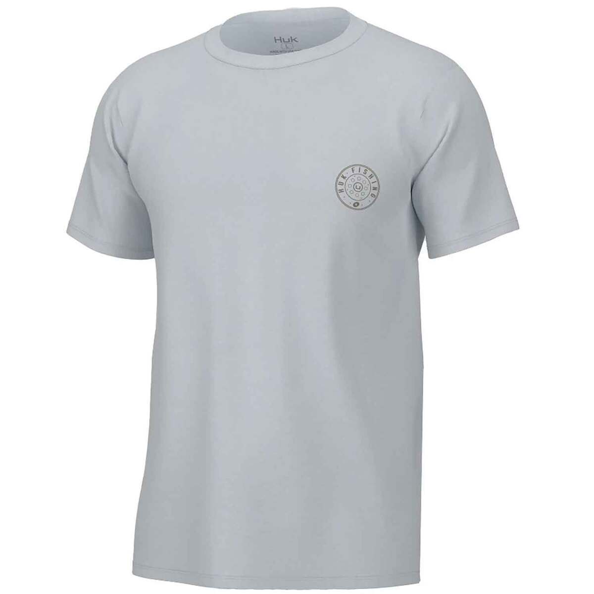 Huk Men's Reel On Short Sleeve Fishing Shirt Huk Men's Reel On Short Sleeve Fishing Shirt