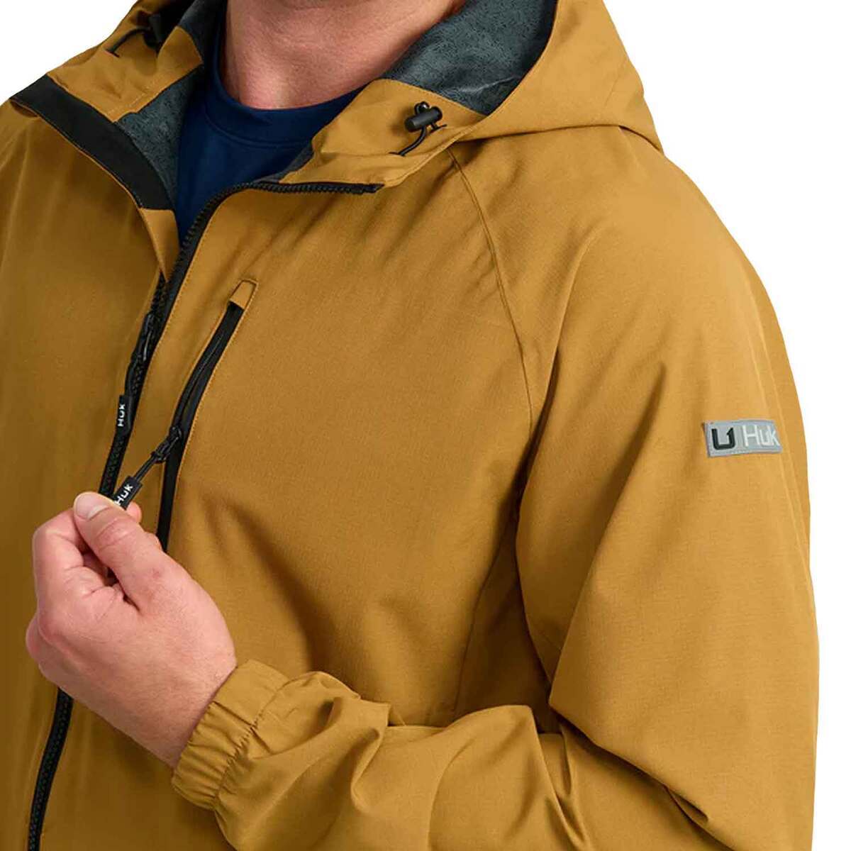 Huk Men's Rover Waterproof Fishing Rain Jacket Huk Men's Rover Waterproof Fishing Rain Jacket