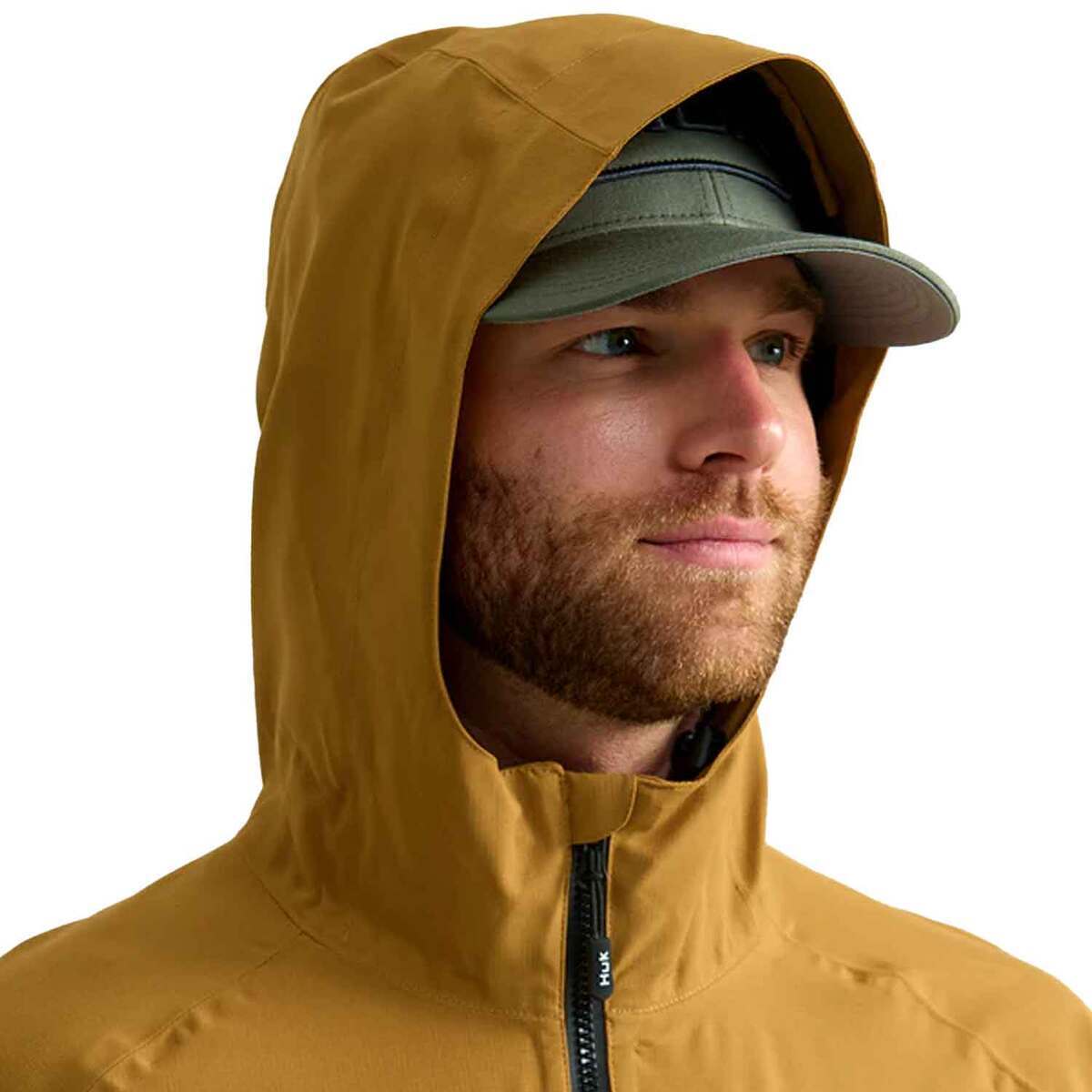 Huk Men's Rover Waterproof Fishing Rain Jacket Huk Men's Rover Waterproof Fishing Rain Jacket