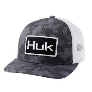 Huk Men's Running Lakes Adjustable Hat - Volcanic Ash - One Size Fits Most
