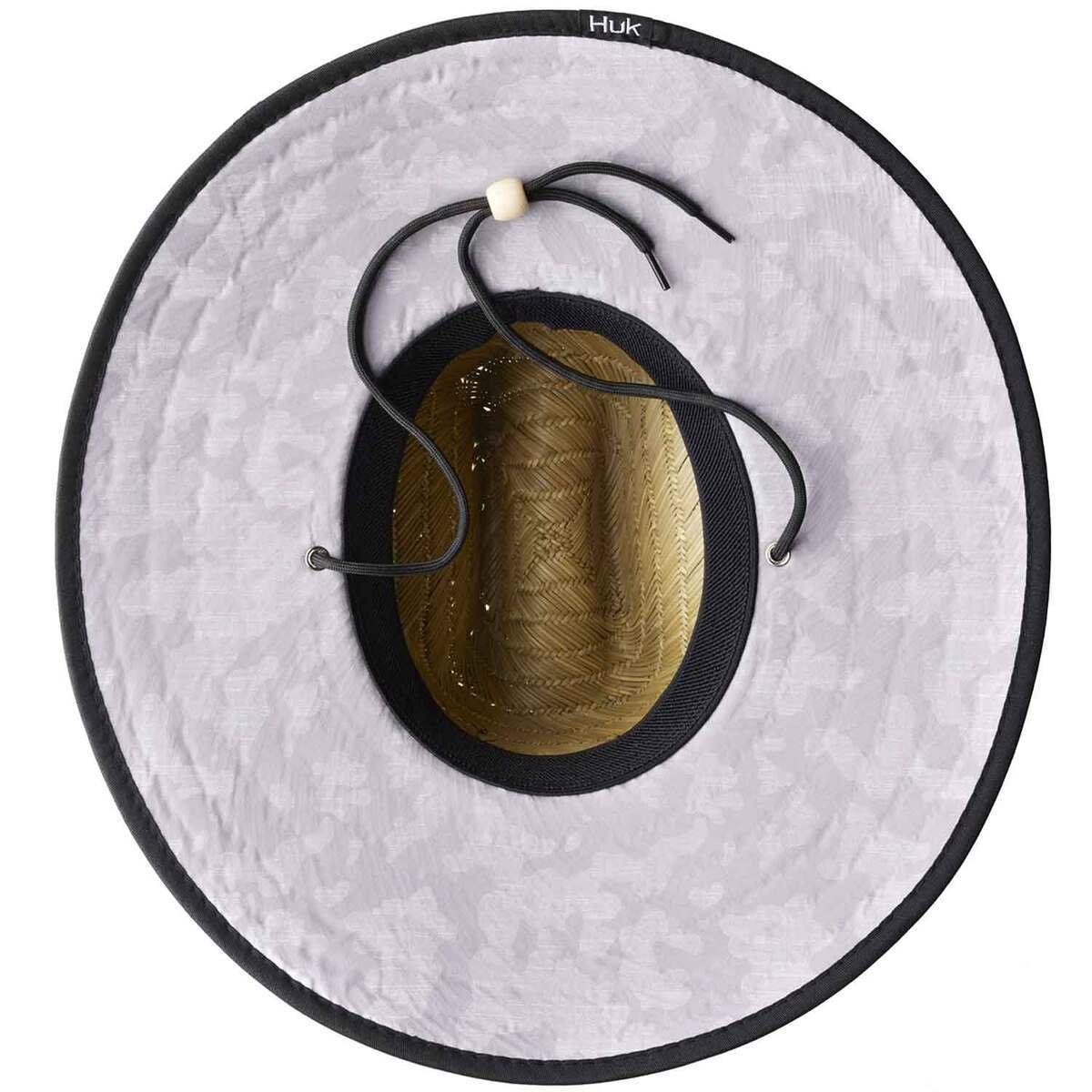 Huk Men's Running Lakes Straw Sun Hat - Overcast Grey - Overcast Grey One Size Fits Most Huk Men's Running Lakes Straw Sun Hat - Overcast Grey - Overcast Grey One Size Fits Most