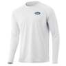 Huk Men's Scaled Logo Pursuit Long Sleeve Fishing Shirt