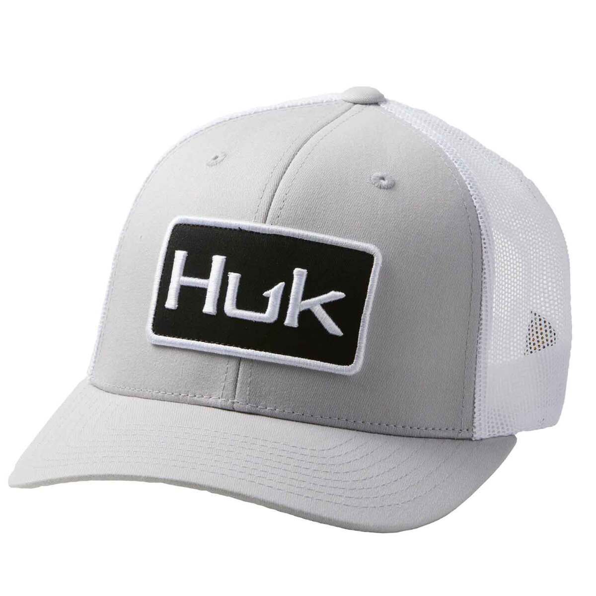 Huk Men's Solid Trucker Hat - Oyster - One Size Fits Most - Oyster One ...