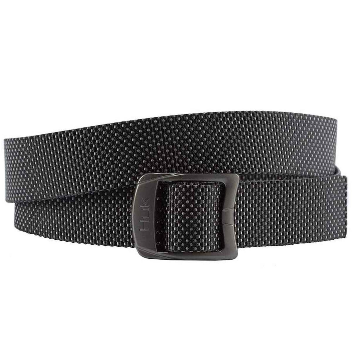 Huk Men's Solid Webbing Nylon Belt Huk Men's Solid Webbing Nylon Belt