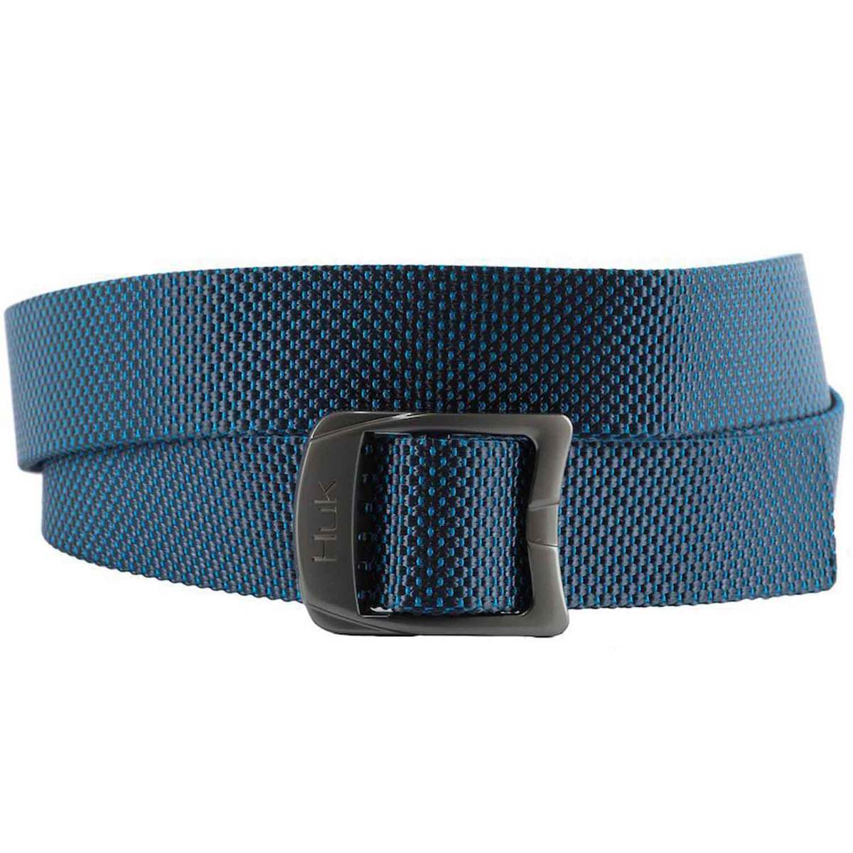 Huk Men's Solid Webbing Nylon Belt Huk Men's Solid Webbing Nylon Belt
