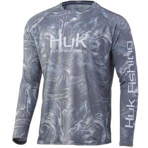 Huk Men's Stone Shore Pursuit Long Sleeve Fishing Shirt