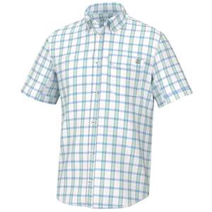 Fishing Shirt Men's Short Sleeve Black 5XL XXL 4XL XL L Cotton Linen Blue  White 6XL Shirts Business Traditional Shirt Henley Shirt Men's Short Sleeve  Shirt Ruffle Shirt Linen Shirt #2, blue