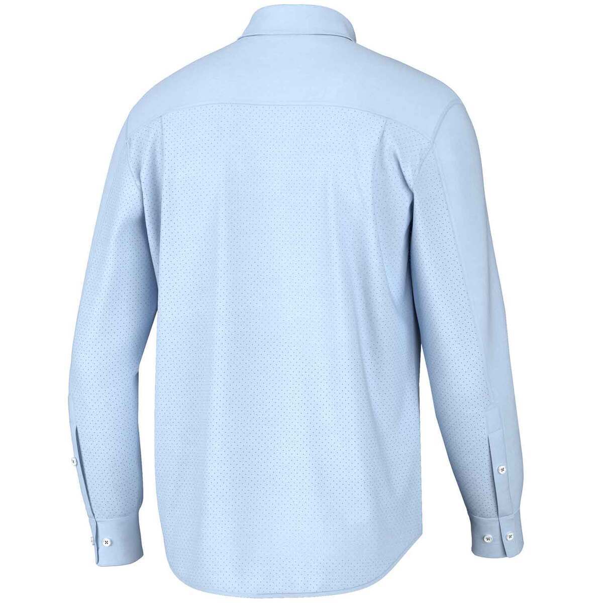 Huk Men's Tide Point Long Sleeve Fishing Shirt Huk Men's Tide Point Long Sleeve Fishing Shirt