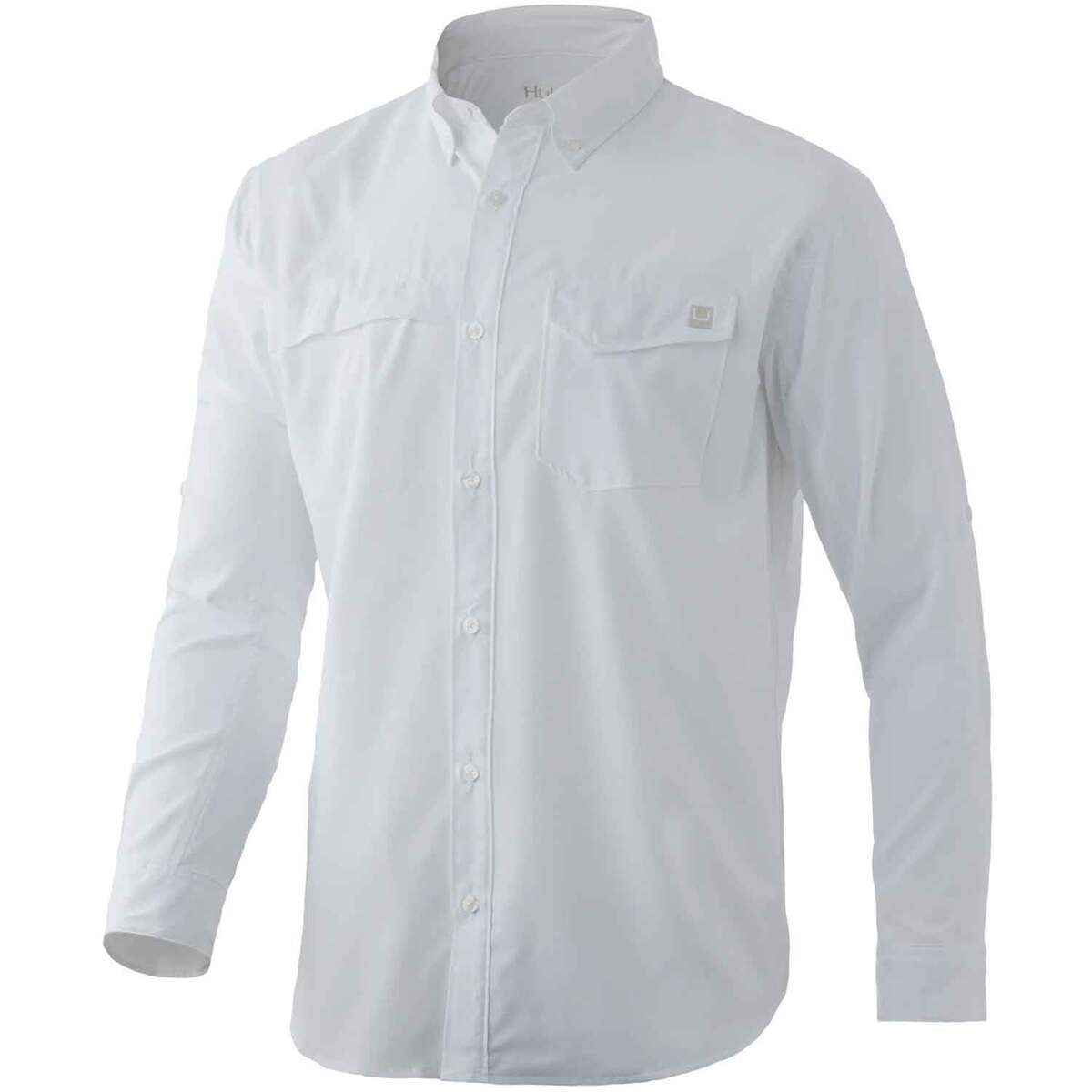 Huk Men's Tide Point Long Sleeve Fishing Shirt Huk Men's Tide Point Long Sleeve Fishing Shirt