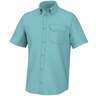 Huk Men's Tide Point Short Sleeve Fishing Shirt