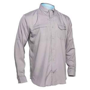Huk Men's Tide Point Solid Long Sleeve Shirt