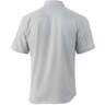 Huk Men's Tide Point Solid Short Sleeve Fishing Shirt - Oyster - XL - Oyster XL