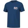 Huk Men's Trophy Flag Short Sleeve Fishing Shirt