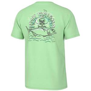 Huk Men's Tuna Skull Short Sleeve Fishing Shirt