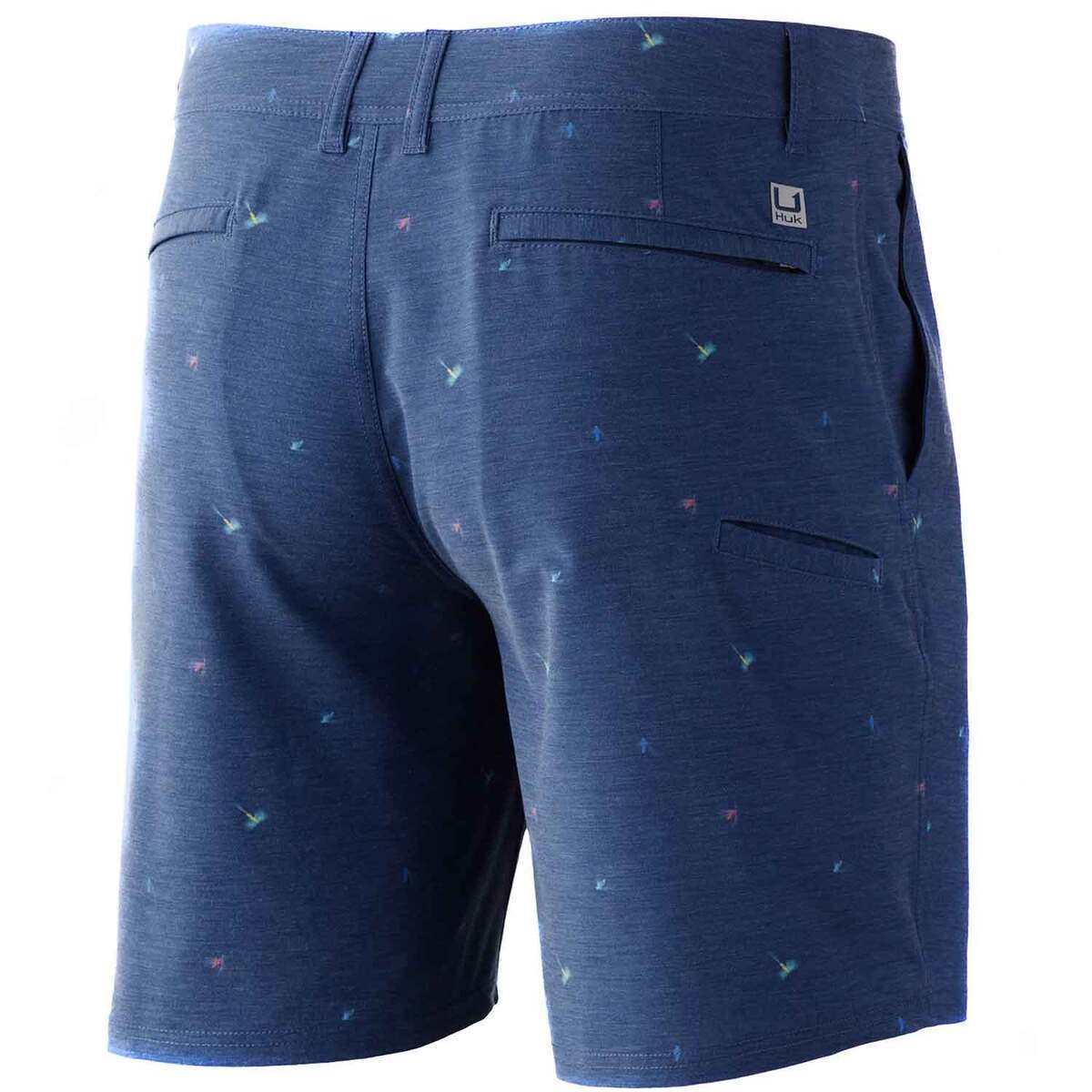 Huk Men's Waypoint Fly Hooks Fishing Shorts Huk Men's Waypoint Fly Hooks Fishing Shorts