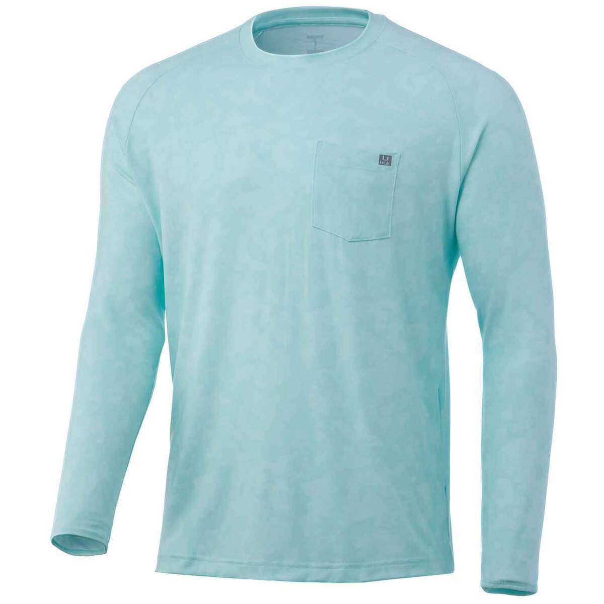 Huk Men's Waypoint Running Lakes Long Sleeve Fishing Shirt Huk Men's Waypoint Running Lakes Long Sleeve Fishing Shirt