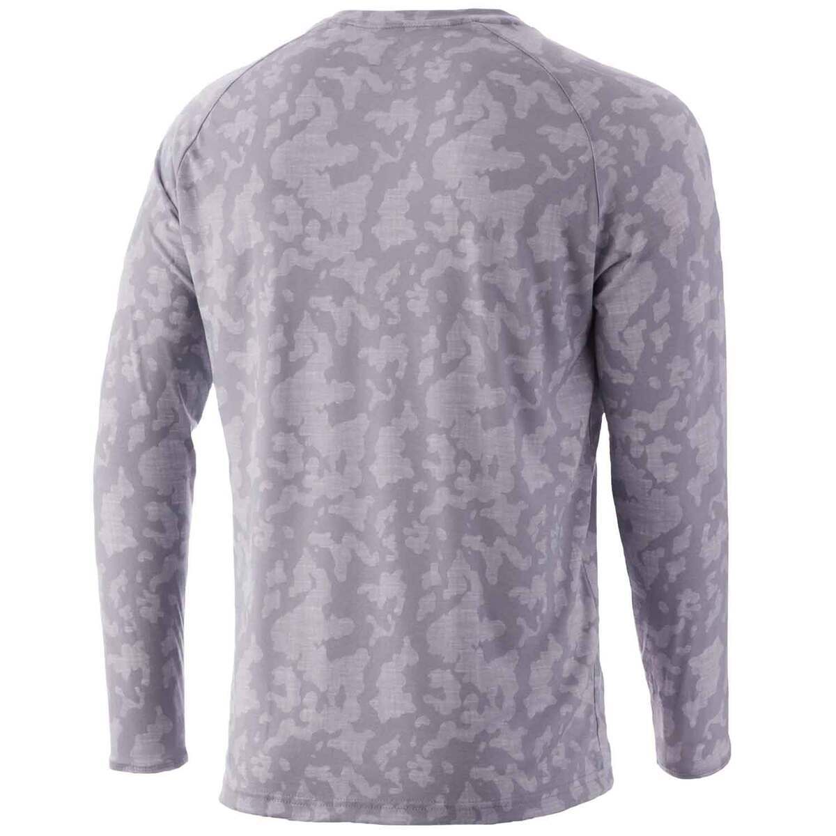 Huk Men's Waypoint Running Lakes Long Sleeve Fishing Shirt Huk Men's Waypoint Running Lakes Long Sleeve Fishing Shirt