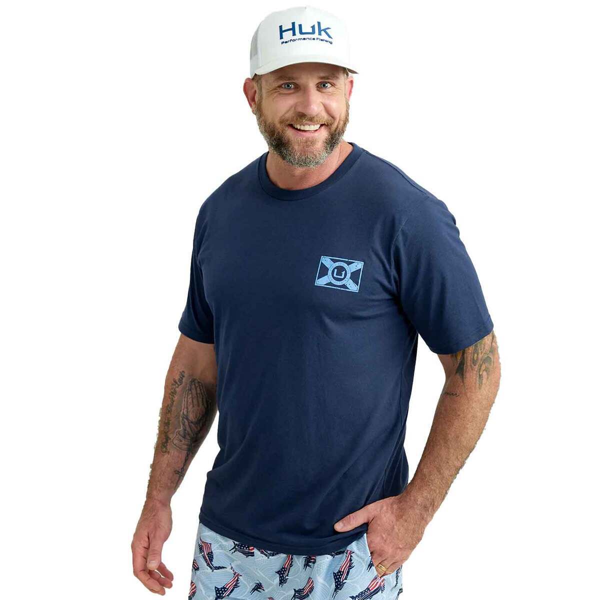 Huk Performance Fishing Trucker Hat - White - One Size Fits Most - White One Size Fits Most Huk Performance Fishing Trucker Hat - White - One Size Fits Most - White One Size Fits Most
