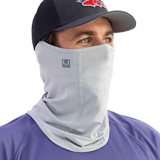 Huk Pursuit Solid Neck Gaiter - Harbor Mist One Size Fits Most