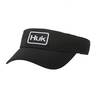 Huk Unisex Huk'd Up Visor - Black - Black One Size Fits Most