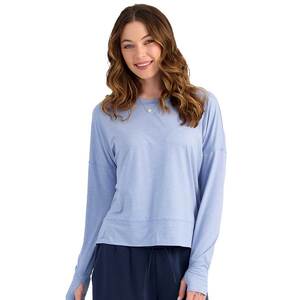 Huk Women's Bayside Pullover Crew Long Sleeve Fishing Shirt