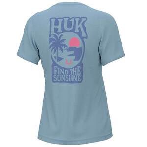 Huk Women's Find The Sun Short Sleeve Fishing Shirt