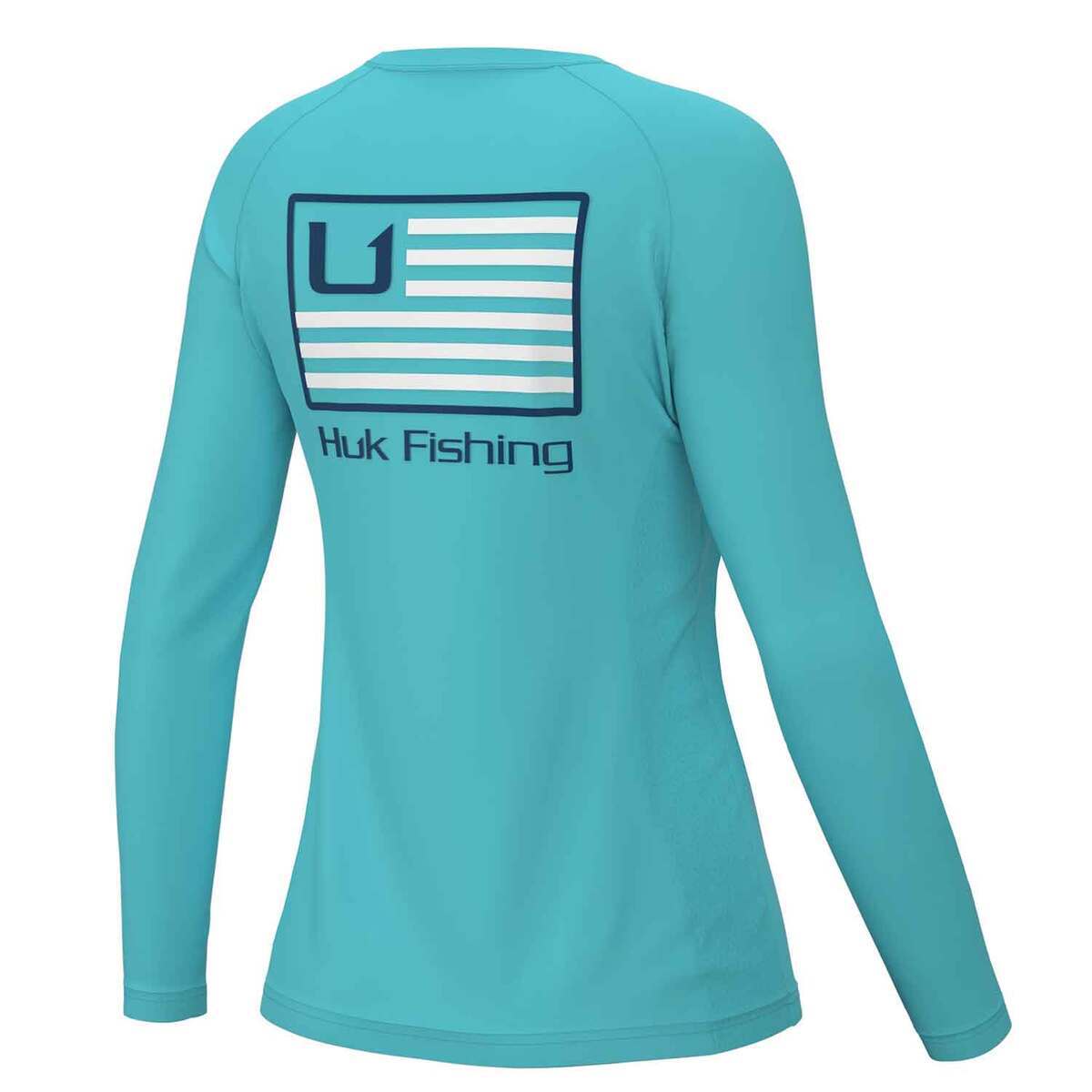 Huk Women's Huk and Bars Pursuit Long Sleeve Fishing Shirt Huk Women's Huk and Bars Pursuit Long Sleeve Fishing Shirt