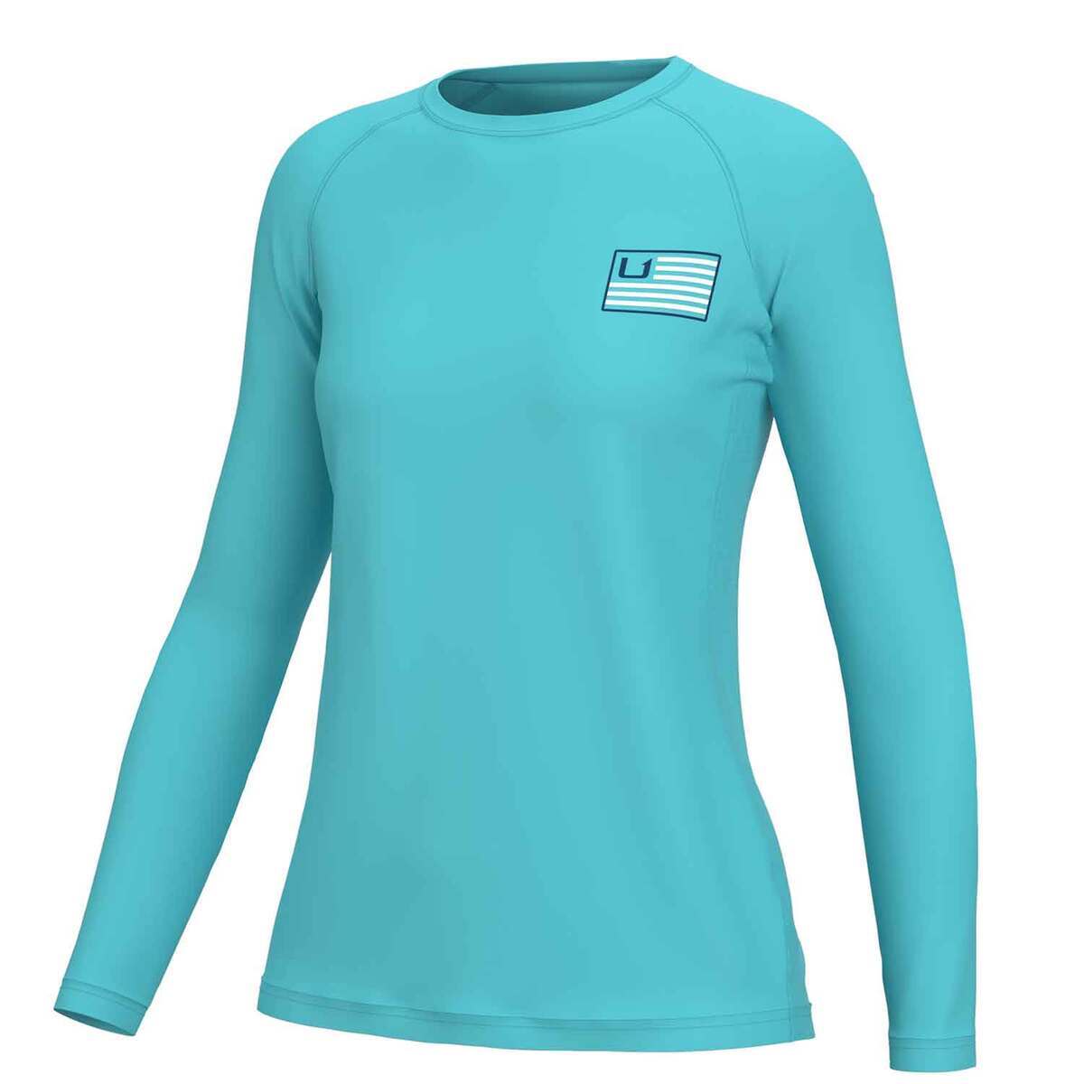 Huk Women's Huk and Bars Pursuit Long Sleeve Fishing Shirt Huk Women's Huk and Bars Pursuit Long Sleeve Fishing Shirt