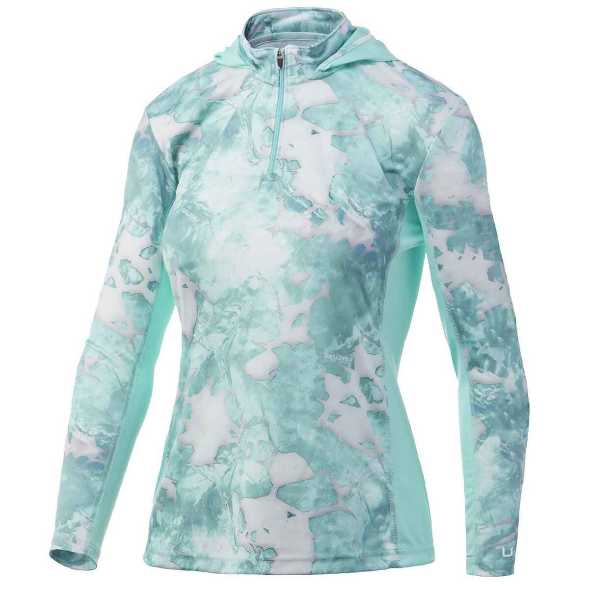 Huk Women's Icon X Mossy Oak Fracture Long Sleeve Fishing Hoodie Huk Women's Icon X Mossy Oak Fracture Long Sleeve Fishing Hoodie