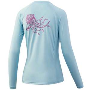 Huk Women's Jelly Pursuit Graphic Long Sleeve Fishing Shirt