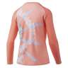 Huk Women's Spiral Dye Double Header Long Sleeve Fishing Shirt