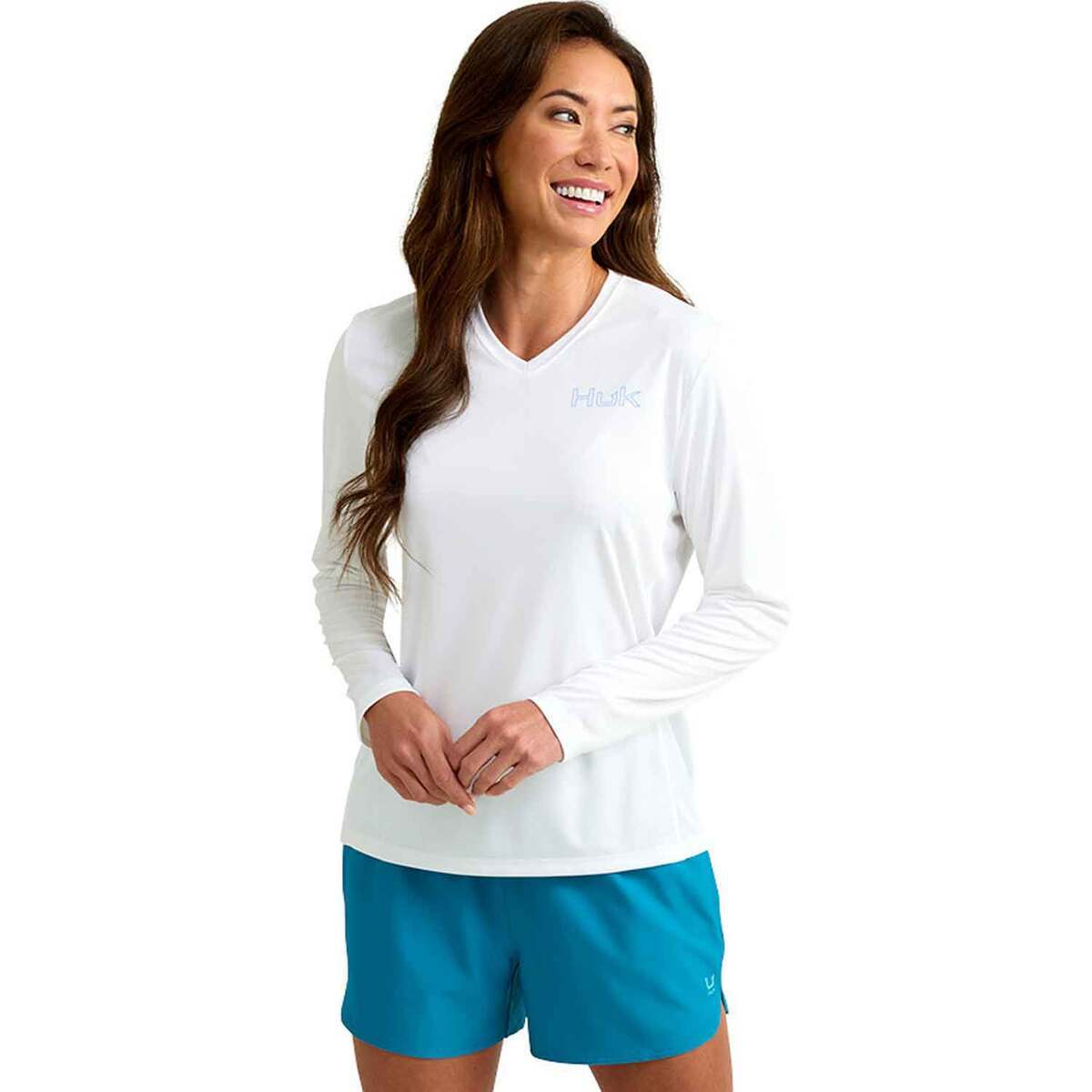 Huk Women's Standard Pursuit Patterned Long Sleeve Fishing Shirt Huk Women's Standard Pursuit Patterned Long Sleeve Fishing Shirt