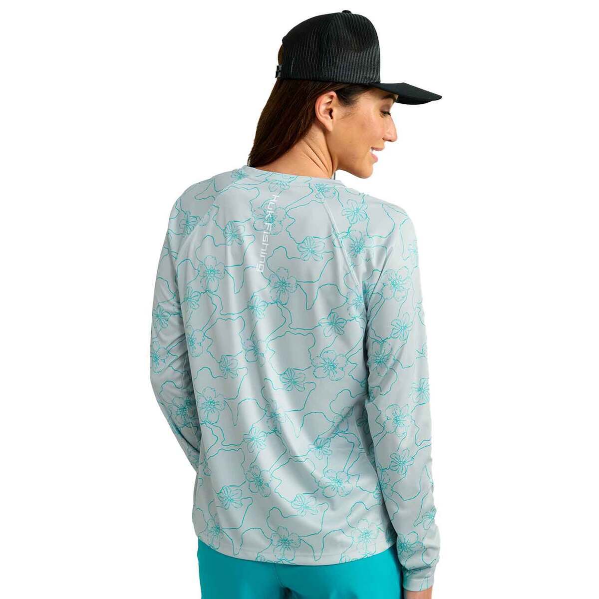 Huk Women's Women's Pursuit Patterned Long Sleeve Fishing Shirt Huk Women's Women's Pursuit Patterned Long Sleeve Fishing Shirt