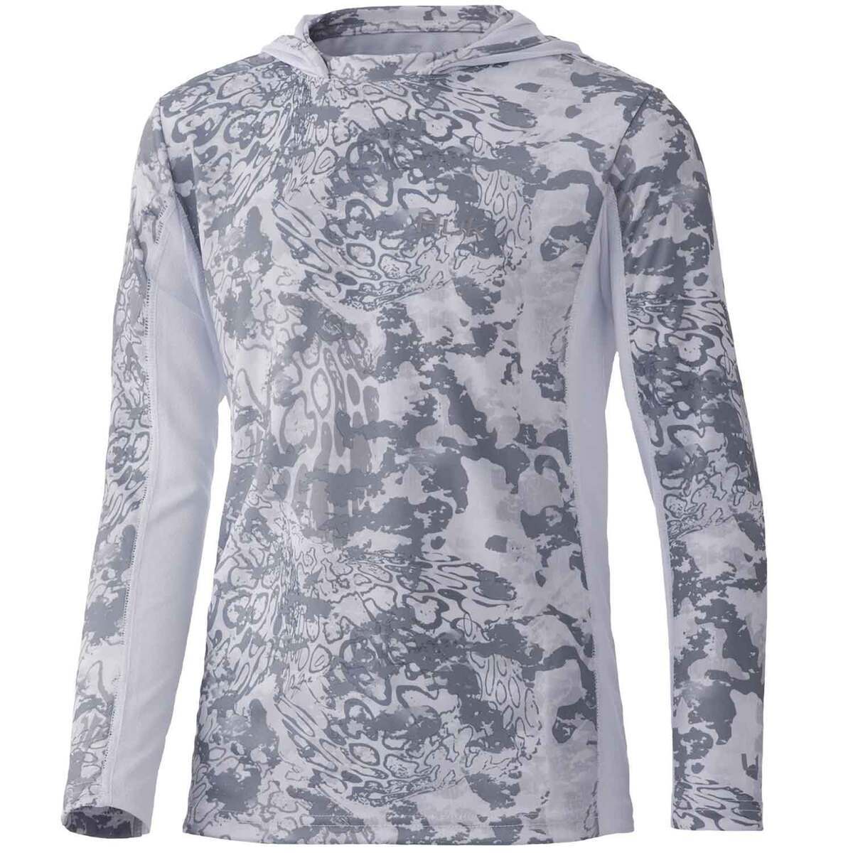 Huk Youth Icon X Tide Change Fishing Hoodie - Hogs Back - XL - Hogs Back XL Huk Youth Icon X Tide Change Fishing Hoodie - Hogs Back - XL - Hogs Back XL