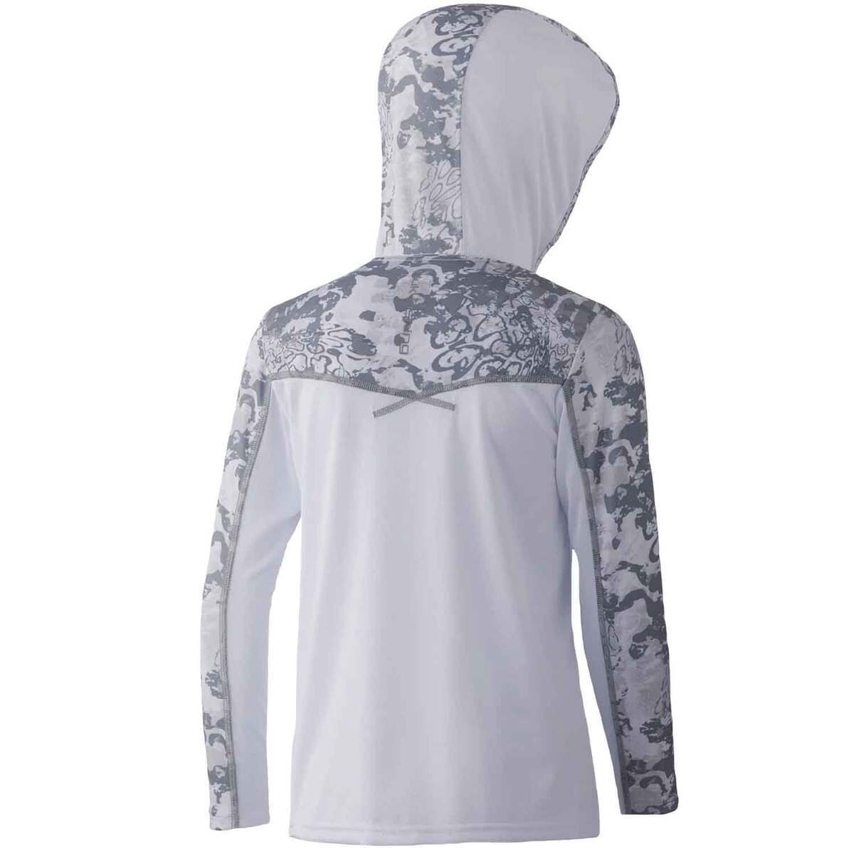 Huk Youth Icon X Tide Change Fishing Hoodie - Hogs Back - XL - Hogs Back XL Huk Youth Icon X Tide Change Fishing Hoodie - Hogs Back - XL - Hogs Back XL