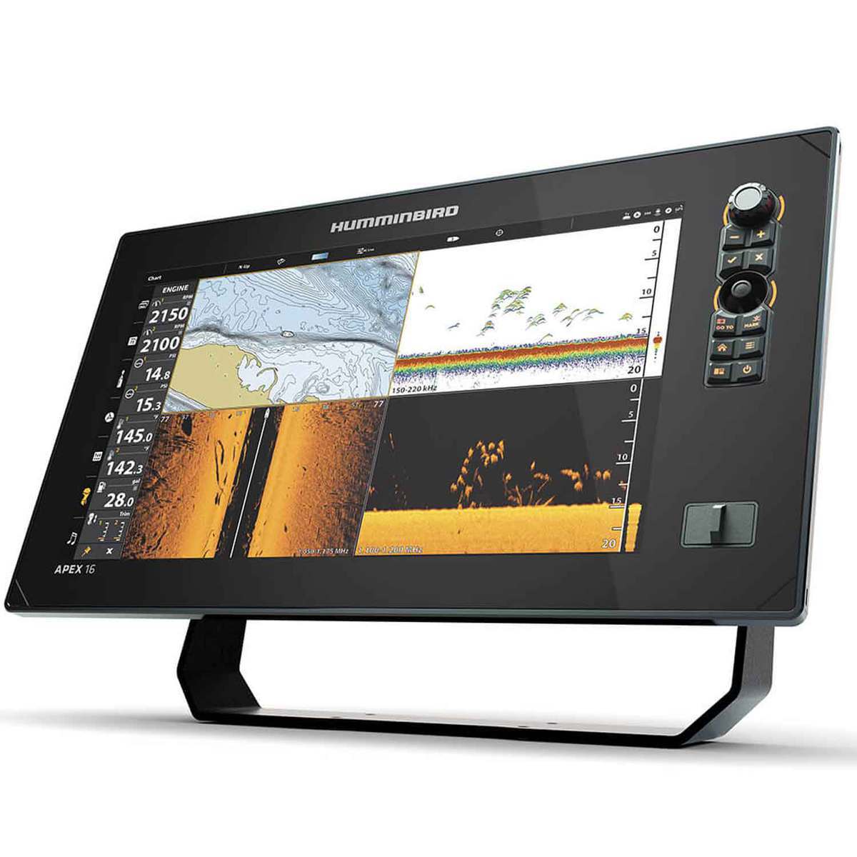 Humminbird Apex 16 Mega SI+ Chartplotter Fish Finder Humminbird Apex 16 Mega SI+ Chartplotter Fish Finder