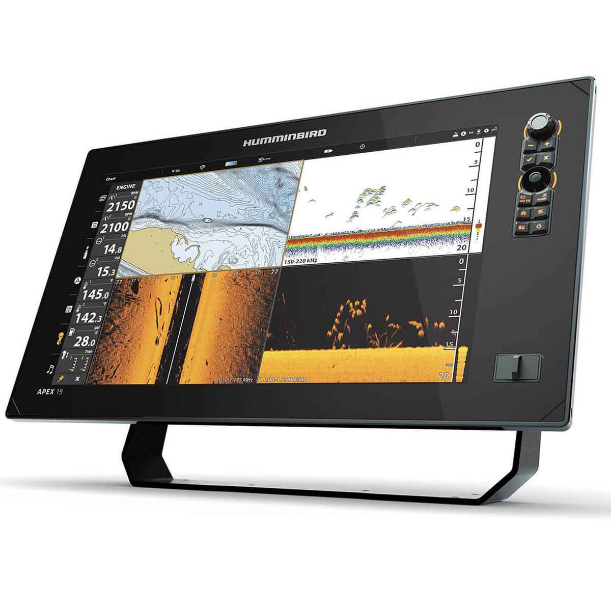 Humminbird Apex 19 Mega SI+ Chartplotter CHO Fish Finder Humminbird Apex 19 Mega SI+ Chartplotter CHO Fish Finder