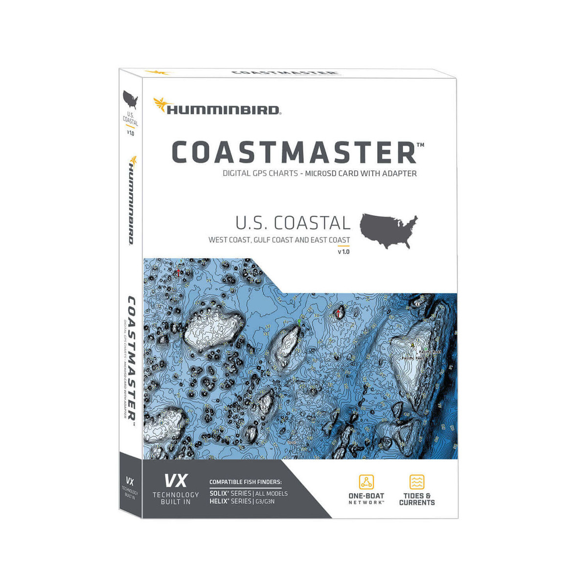 Humminbird CoastMaster U.S. Coastal V1 Map Software Humminbird CoastMaster U.S. Coastal V1 Map Software