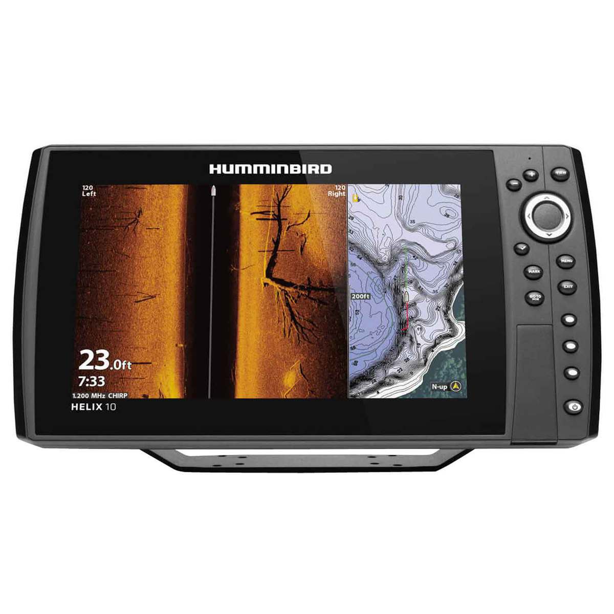 Humminbird Helix 10 CHIRP Fish Finder - Mega SI+ GPS G3N Humminbird Helix 10 CHIRP Fish Finder - Mega SI+ GPS G3N