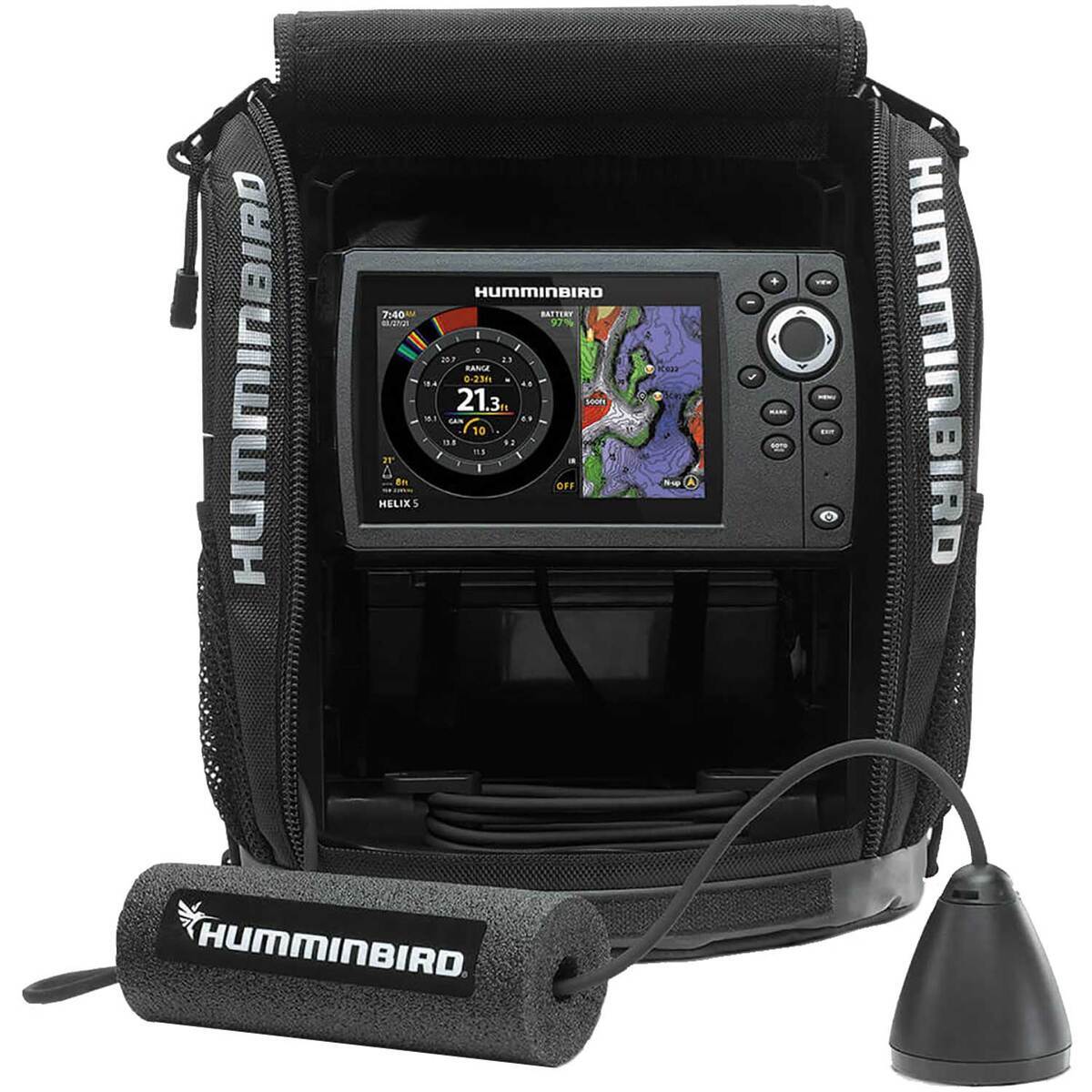 Humminbird Ice Helix 5 Chirp GPS G3 Fish Finder/Flasher Humminbird Ice Helix 5 Chirp GPS G3 Fish Finder/Flasher