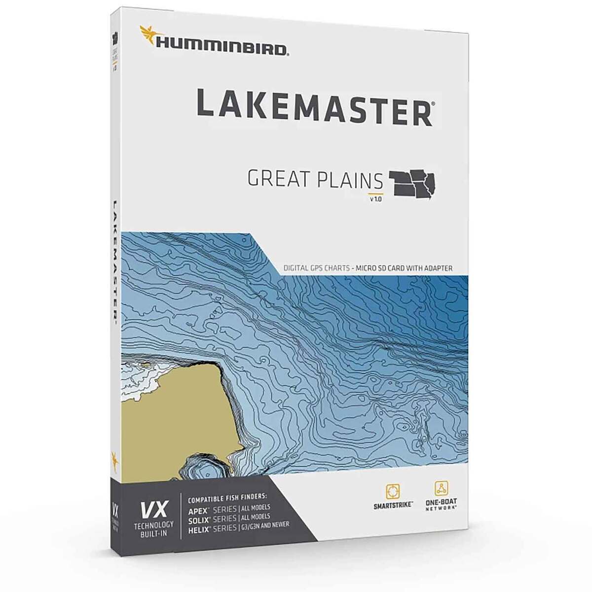Hummingbird Software Discription Humminbird LakeMaster VX v1.0 Map Software - Great Plains | Sportsman's ...