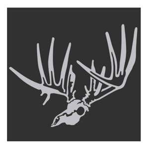 Hunters Image Droptine Deer Skull Decal