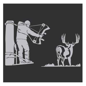 Hunters Image Life Elevated Bowhunter Decal