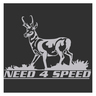Hunters Image Need 4 Speed Decal - Large
